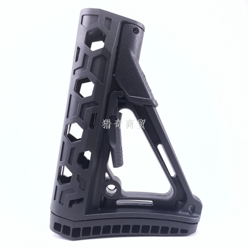 增/高镂空ctr尼龙后托8代9代JM轻量化战术托心软弹玩具配件