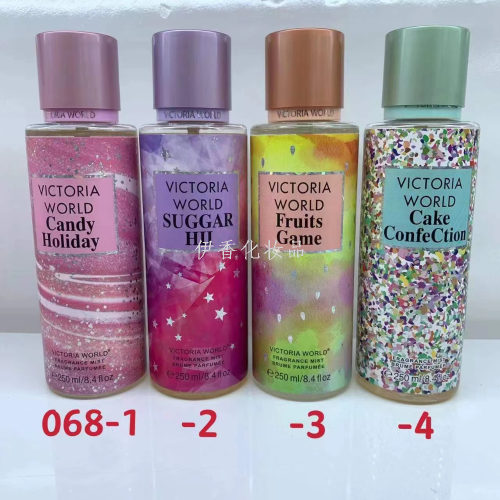 Foreign Trade Hot Sale 250ml Perfume Spray Body Mist South America Middle East Hot Selling Product Men Women Spray
