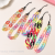 Fashion Trendy Colorful Acrylic Spring Ring Mobile Phone Chain For DIY Women Anti-Lost Telephone Strap Lanyard Jewelry