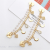 Pearl Double Chain Mobile Phone Lanyard Full Diamond Pendant Bracelet DIY Phone Case Decoration Pendant Phone Rope