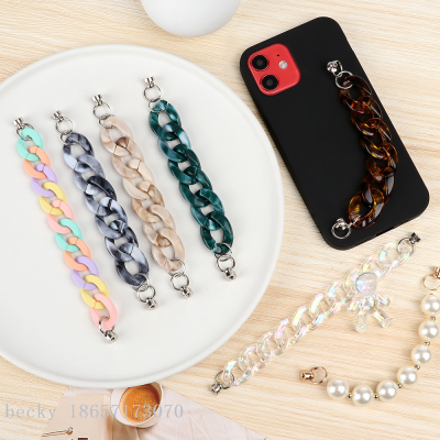  Anti Lost Phone Pendant Wrist Chain Cute Mobile Lanyard Mobile Phone Straps DIY Phone Case Decoration Hanging Accessory