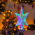 Colorful Tree-Top Star Pendant Ornament Wedding Festive Supplies Polaris Christmas Tree Decoration