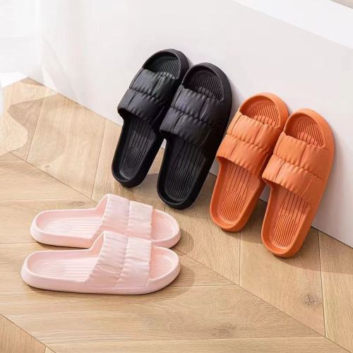 2024 new indoor home slippers wholesale summer men‘s and women‘s lightweight foam slippers household couples sandals