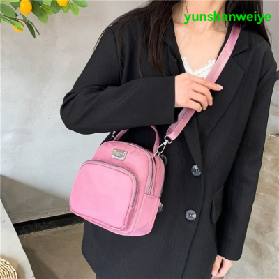 Fashion shoulder portable messenger bag waterproof nylon cloth bag factory direct sales