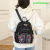Fashion Women's backpack trendy outdoor travel bag casual student schoolbag lightweight waterproof nylon cloth bag