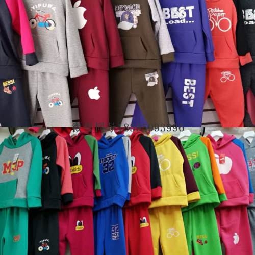 Cotton-Padded Clothes Children‘s Mixed Cotton-Padded Clothes Clearance Market Stall Running Quantity Clothing Miscellaneous Coat Stall Tail Goods plus Velvet Thickened