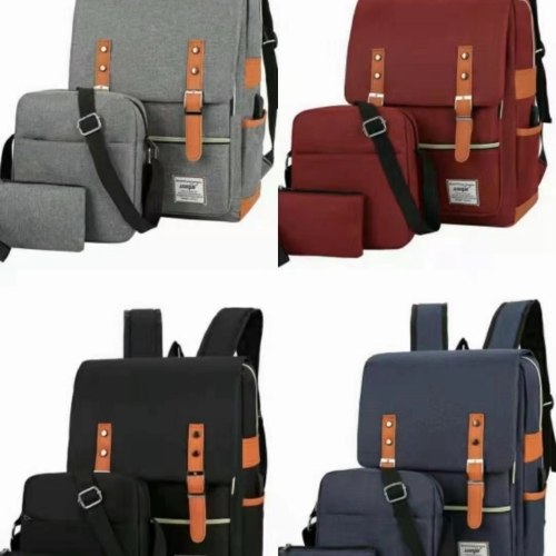 three-piece backpack