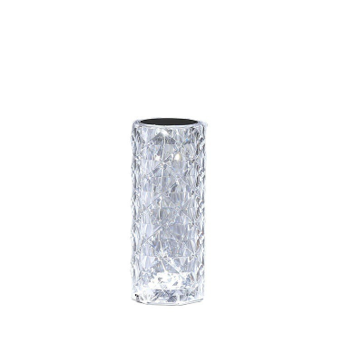 Creative Decoration Crystal Lamp Usb Night Light Pat Ambience Light Rose Petals Diamond Crystal Bar Desk Lamp