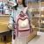 Large Capacity Backpack Middle School Student Make-up Bag New Color Matching Bag High School Student Bag Female Campus Fashion Backpack