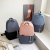 2023 College Style Schoolbag Female Junior High School Student Original All-Matching Design Men's Backpack New Student Backpack Good-looking