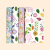4Pcs 9.8*9.8in Flower Pattern Square Cotton Fabric Sewing Manual DIY Clothing Patch Accessories