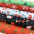 5Pcs 9.8*9.8in Christmas Pattern Polyester Fabric Quilted Fabric Bundle Handmade DIY Clothing Patch Accessories