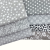 Gray 7pcs 19.6x19.6in Floral Fat Quarters Fabric Bundles Fabric Quilting Squares Precut Patchwork Quarter Sheets for Sewing Patterns Bundl