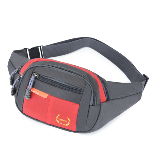 new exercise belt bag men‘s and women‘s fashion casual cloth bag canvas shoulder messenger bag outdoor waterproof waist bag