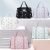 Korean Ins Style New Go out Storage Single Shoulder Quilted Large Capacity Cart Bag Portable Baby Diaper Bag Mummy Bag