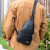Messenger Bag Men's Chest Bag Fashion Casual Men's Shoulder Bag Korean Multi-Functional Pu Leather Small Shoulder Bag