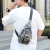 Men's Camouflage Chest Bag Tactical Outdoor Fish Shooting Bag Sports Leisure Messenger Bag Water Repellent Shoulder Bag