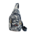 Men's Camouflage Chest Bag Tactical Outdoor Fish Shooting Bag Sports Leisure Messenger Bag Water Repellent Shoulder Bag