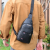 2024 New Korean Style Fashion Brand Men's Bag Chest Bag Stylish and Lightweight Crossbody Bag Casual Shoulder Bag