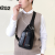 Chest Bag Men's Casual Messenger Bag New Multi-Layer Structure One Shoulder Bag Multi-Functional Sports Leisure Fashion
