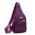 Cross-Border Chest Bag Composite Cloth Fabric Satchel Casual Shoulder Bag Women's Backpack Mobile Phone Bag