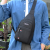 2024 New Cross-Border Men's Oxford Cloth Chest Bag Multi-Functional Sports Outdoor Casual Shoulder Backpack Crossbody