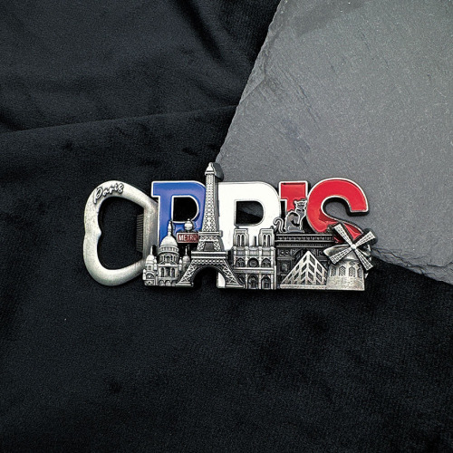 厂家直销法国运动会埃菲尔铁塔旅游工艺品巴黎纪念品金属冰箱贴