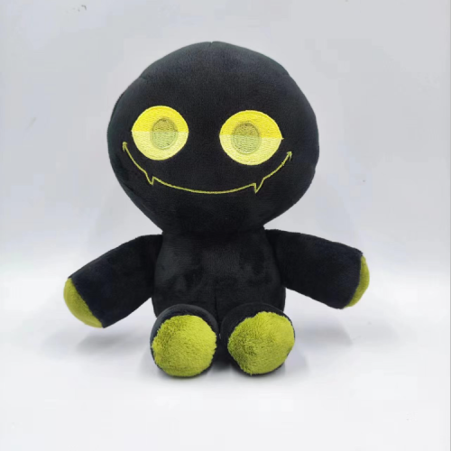 cross-border new slap battles bob surrounding the game little black little white doll plush toy