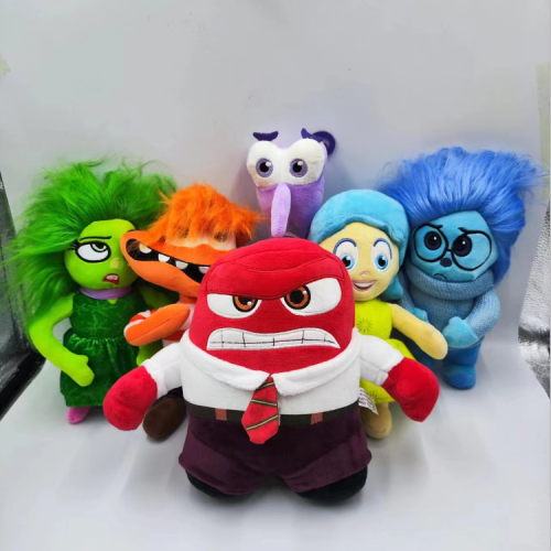 new brain special team doll inside out plush toy emoji plush doll factory direct sales cross-border hot