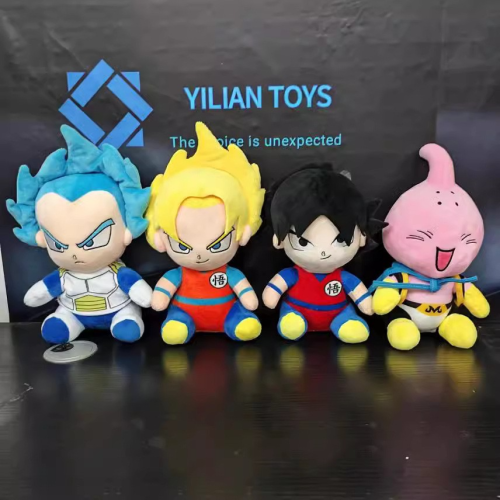 cecpc cross-border dragon ball sun wukong vegeta trank doll plush toy doll