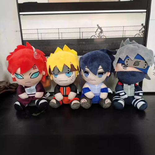 japanese style new sitting posture naruto uzumaki naruto kakashi sasuke gaara doll