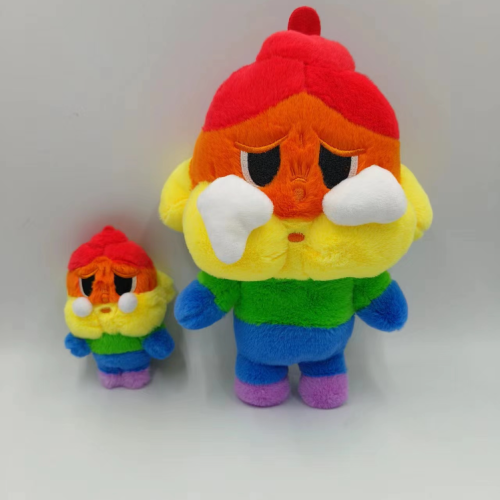 popmart pop mart thailand crying baby rainbow doll the powerpuff girls crybaby wool pendant fashion play