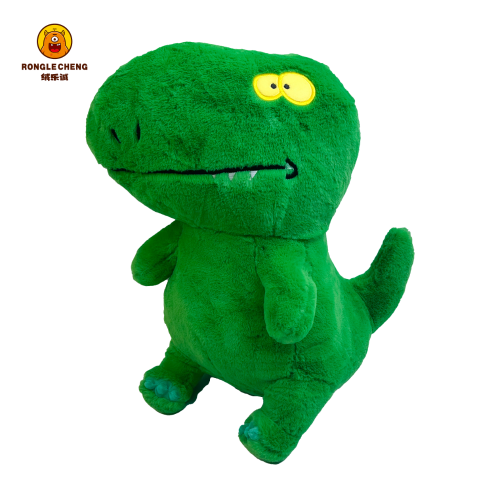 可爱抱抱龙毛绒玩具 绿色恐龙毛绒玩偶 恐龙