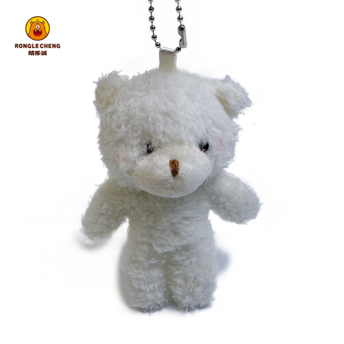 可爱小熊公仔毛绒挂件抓机娃娃批发地摊货玩偶包包钥匙扣毛绒玩具