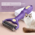 SoododoXDL-91318 Pet knotting comb Cat grooming pet comb Dog comb to remove floating hair removal knife comb rake comb pet supplies