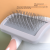SoododoXDL-922122 Pet comb Dog grooming needle comb Dog knotting comb removal hair pulling comb Removal comb Pet supplies