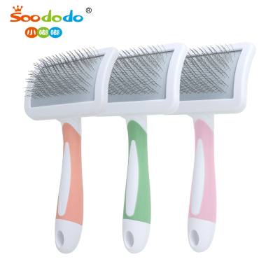 SoododoXDL-922122 Pet comb Dog grooming needle comb Dog knotting comb removal hair pulling comb Removal comb Pet supplies