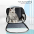 SoododoXDL-Cat bag Space capsule Pet backpack Large capacity portable shoulder pet bag Transparent comfortable breathable cat bag