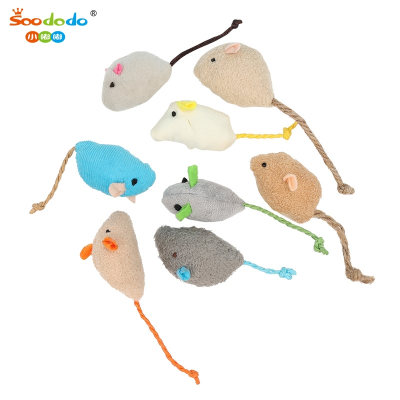 SoododoXDL-Cat toys plush mice play with cats pet toys wholesale teeth-grinding relaxation cat toys