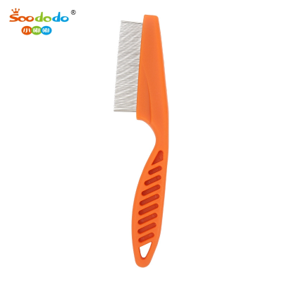 SoododoXDL-Pet Flea Removal comb Wholesale Dog Cat comb Flea comb Grooming comb Hair removal pet comb pet supplies
