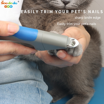 Soododo XDL-92783 Cross-border pet nail clippers Cat nail clippers Dog nail clippers beauty pet supplies wholesale