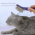 SoododoXDL-Pet Products Dog Hair Removal comb Steel needle comb Cat hair removal knotting comb Cat dog hair removal self-cleaning needle comb