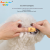 Soododo XDL-93088 Pet finger toothbrush Cat tooth Care Cat toothbrush Dog Cleaning Finger holder Dog toothbrush Pet supplies