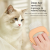 Soododo XDL-92238 Cat shell comb Cat Grooming clean comb shave Dog short hair float massage comb Pet supplies
