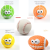 Soododo XDL- 934122/3/4 Pet latex toys High elastic cotton filled latex football football vocal toys Pet dog toys wholesale