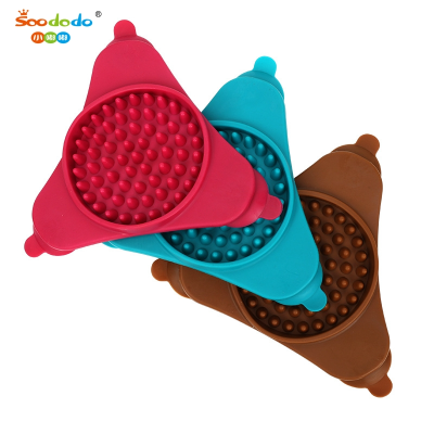 SoododoXDL-93647Pet supplies Pet food utensils Suction cup licking pad Slow food pad Slow food bowl dog licking pad wholesale