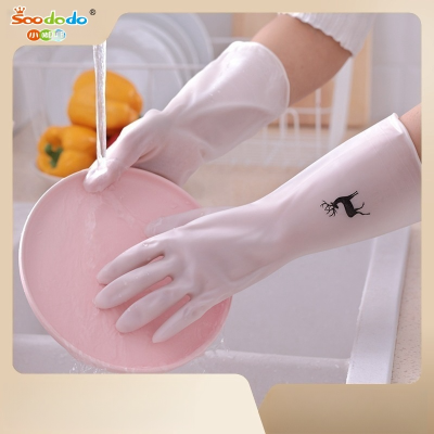 SoododoXDBDPN007Wash dishes Pet rubber bath gloves Wash clothes brush dishes rubber clean