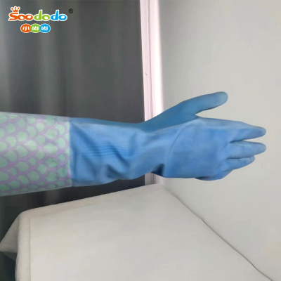 SoododoXDWJL-004Pet bath thickened multifunctional gloves Household waterproof gloves hand protection
