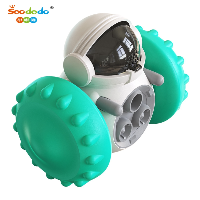 SoododoXD0011 factory spot wholesale plastic tumbler anti-choking educational pet food interactive dog toys