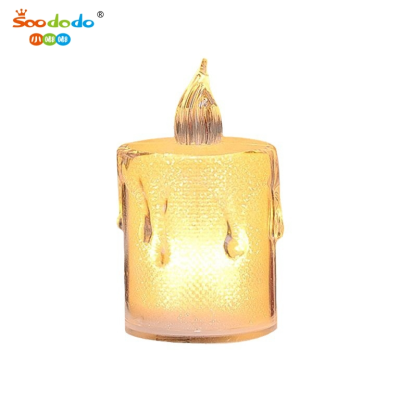 soododoXDLZD0018 Candle light pet companion creative birthday arrangement confession atmosphere electronic candle light